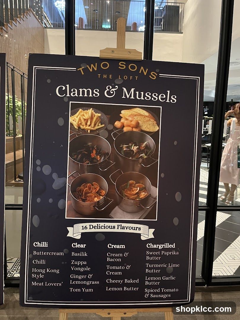 Two Sons The Loft Clams & Mussels