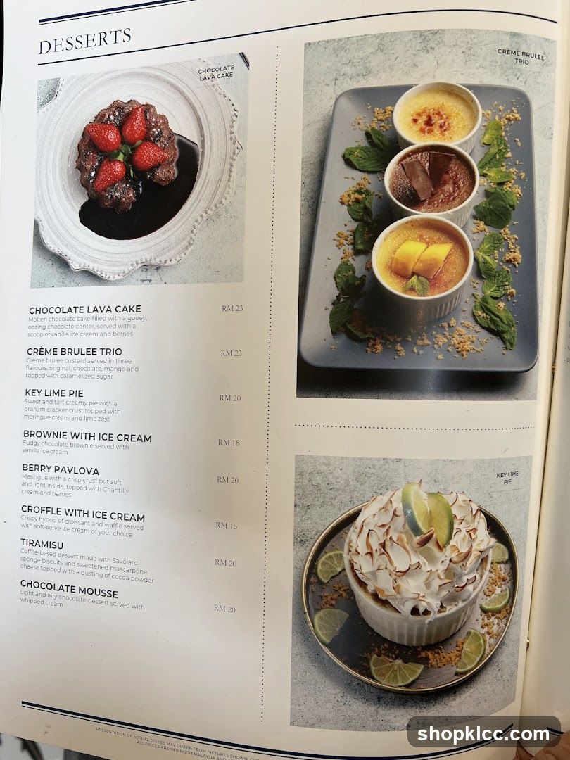DESSERTS