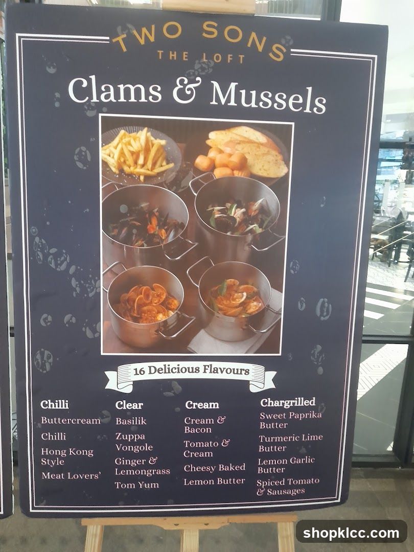 Two Sons The Loft Clams & Mussels