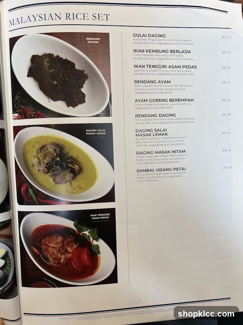 MALAYSIAN RICE SET