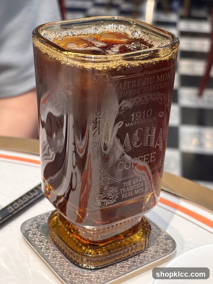 Iced Coffee in Branded Glass