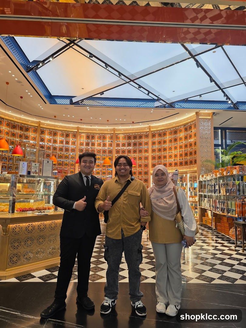People Posing in a Bakery