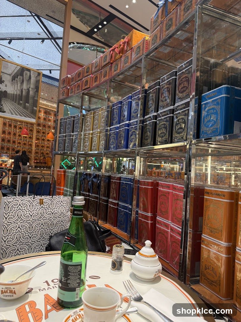 Display of Coffee Tins