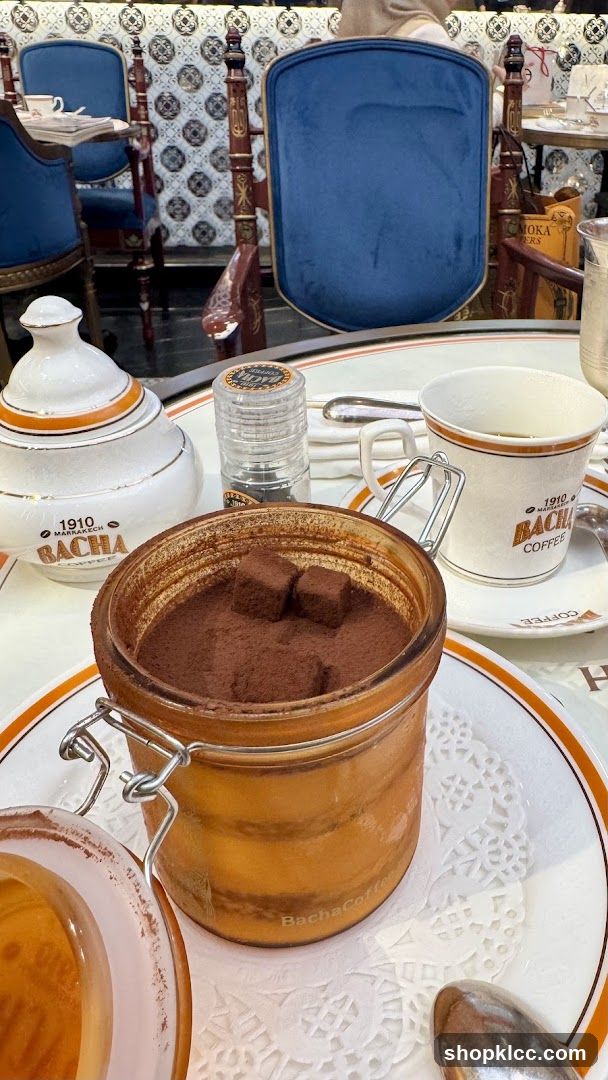 Dessert and Coffee at Bacha Coffee