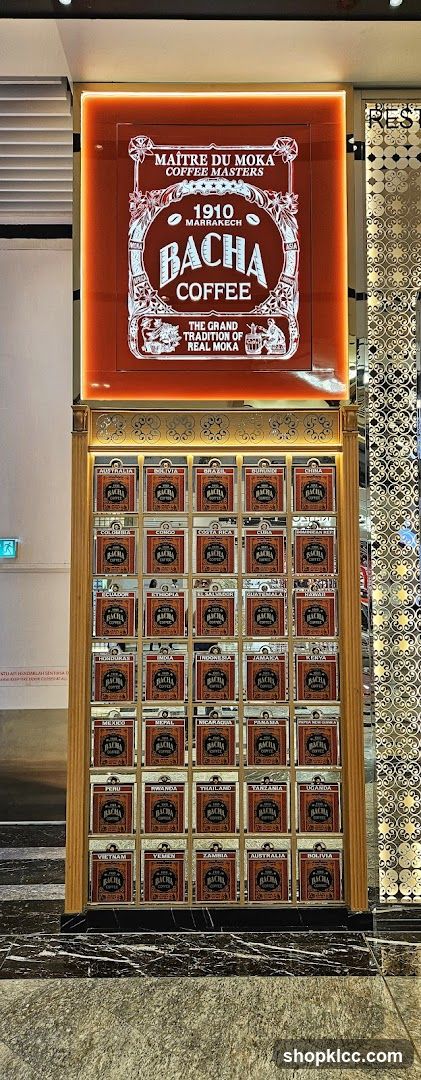 Bacha Coffee Display
