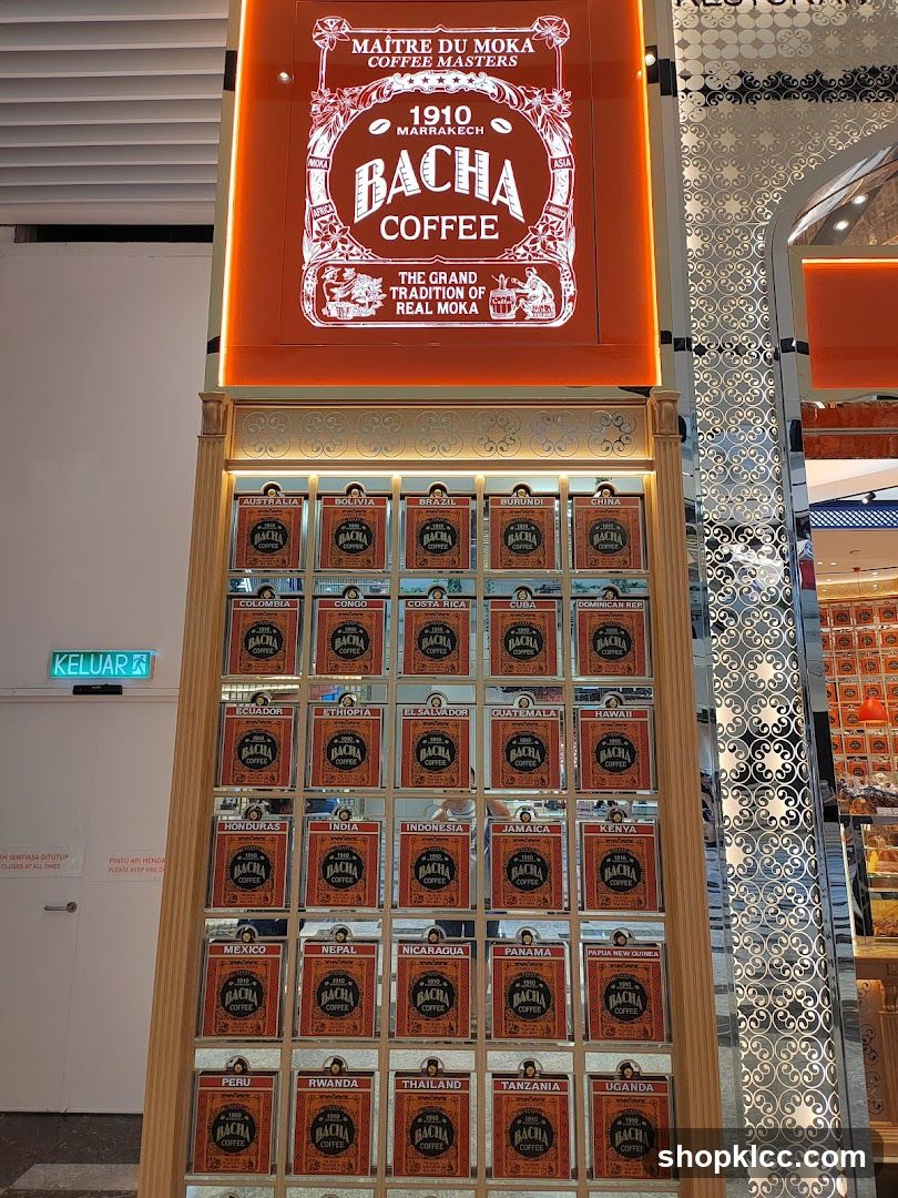Bacha Coffee Display