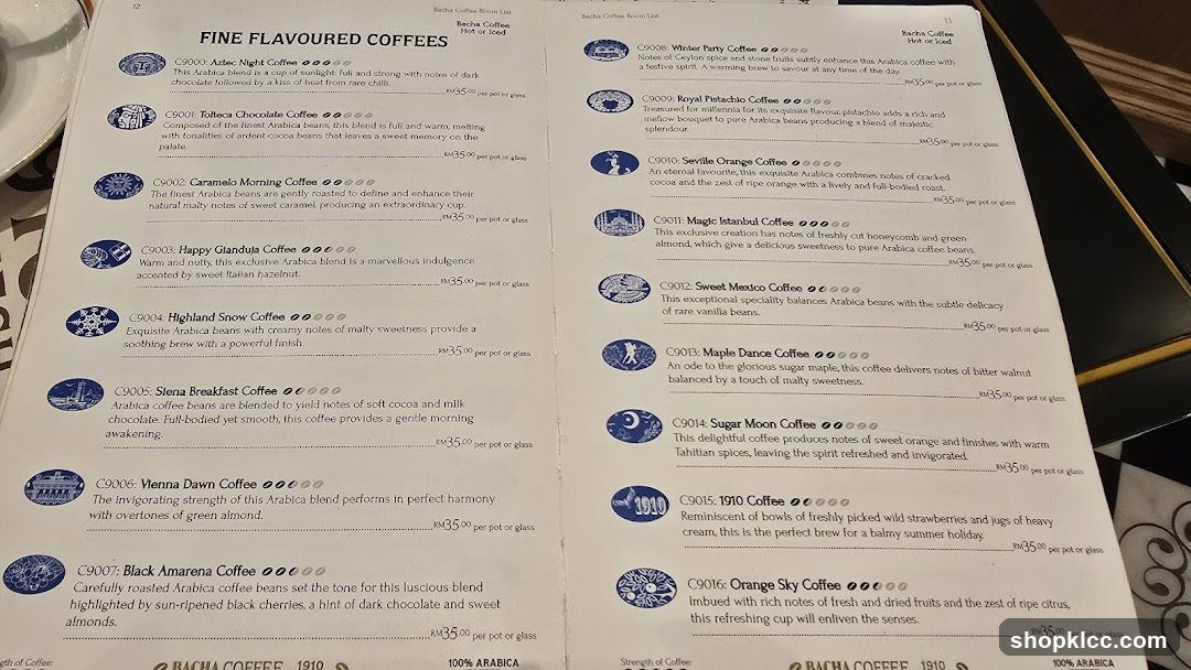 FINE FLAVOURED COFFEES