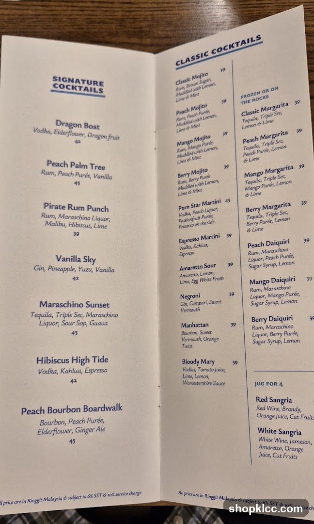 SIGNATURE COCKTAILS