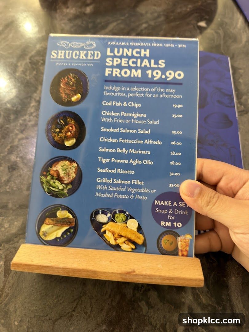 Shucked Lunch Specials