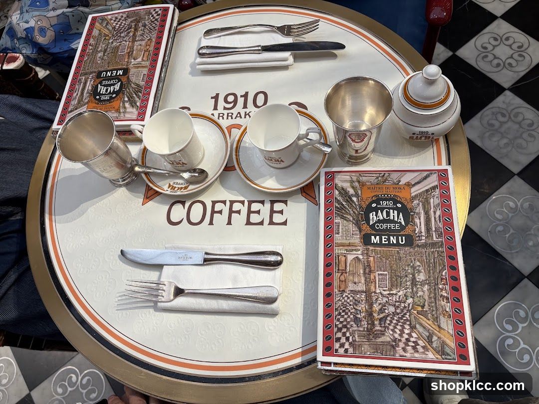 Bacha Coffee Menu