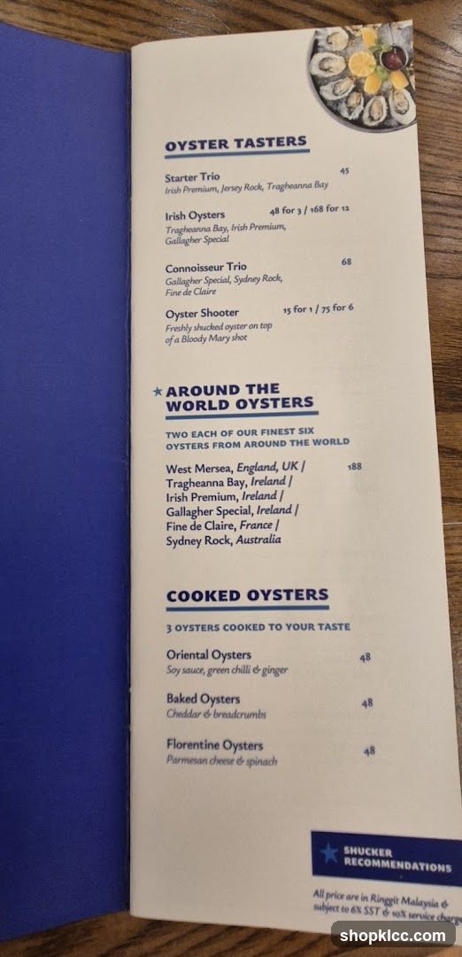 Oyster Tasters