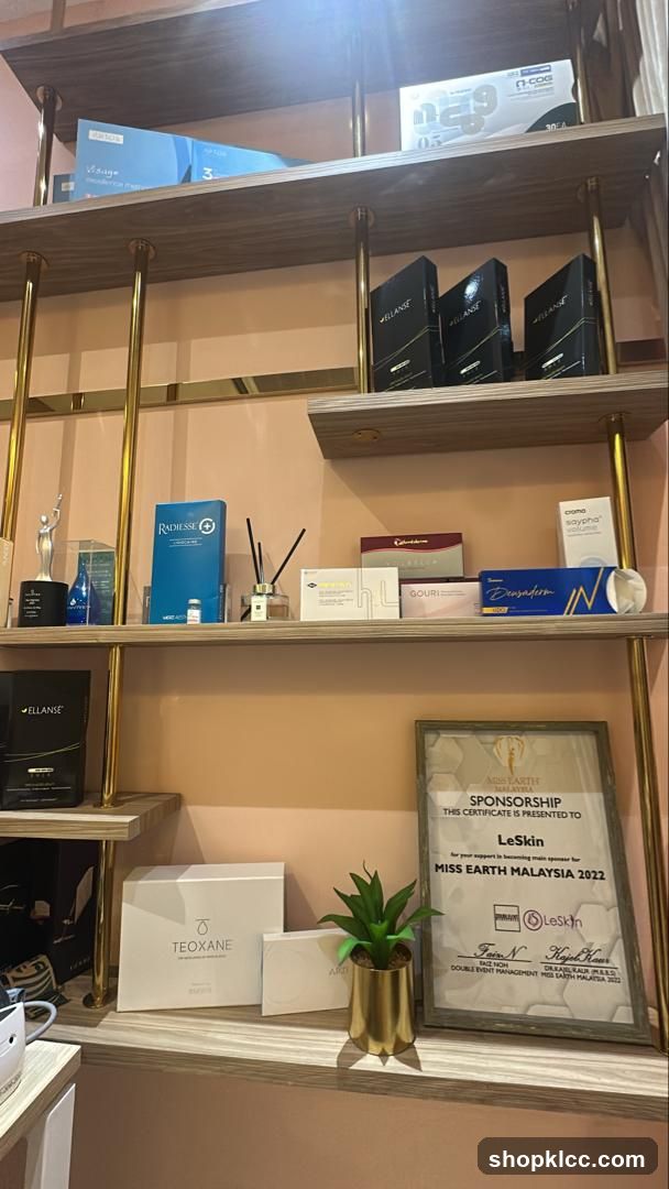 Cosmetic Products Display