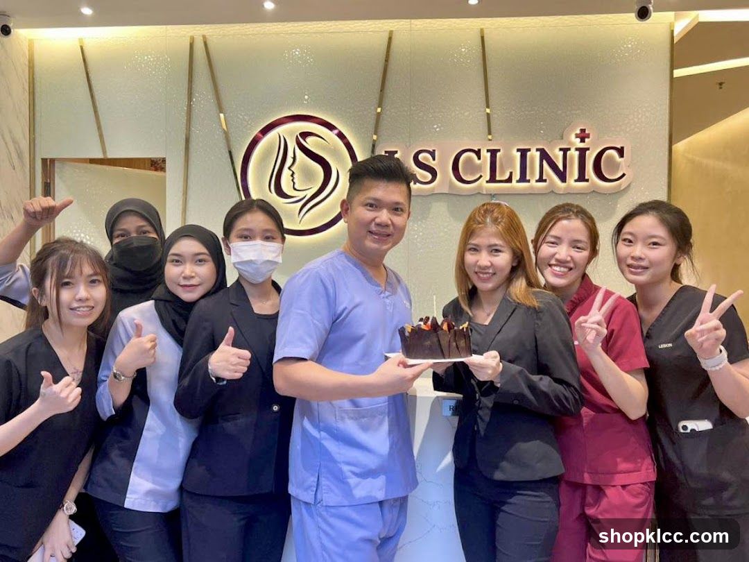Clinic Staff Celebrating