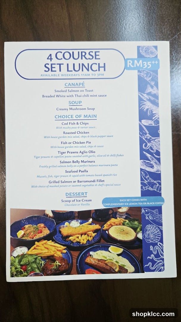 4 COURSE SET LUNCH
