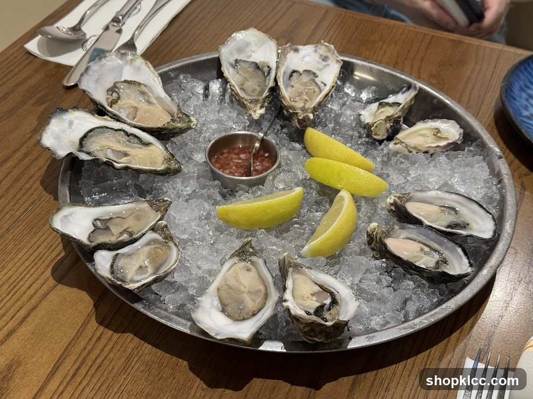 Oysters on Ice