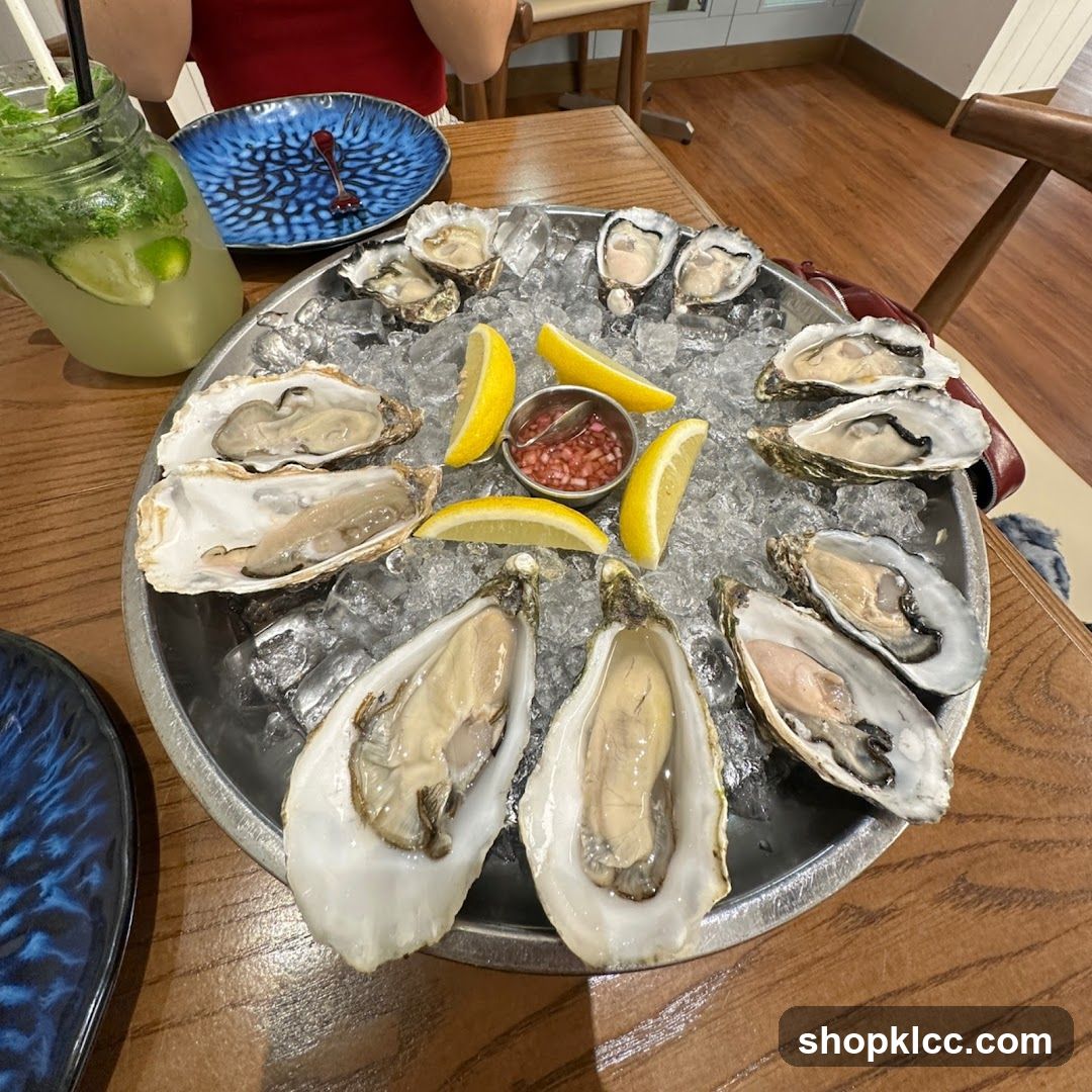 Oysters and Drink