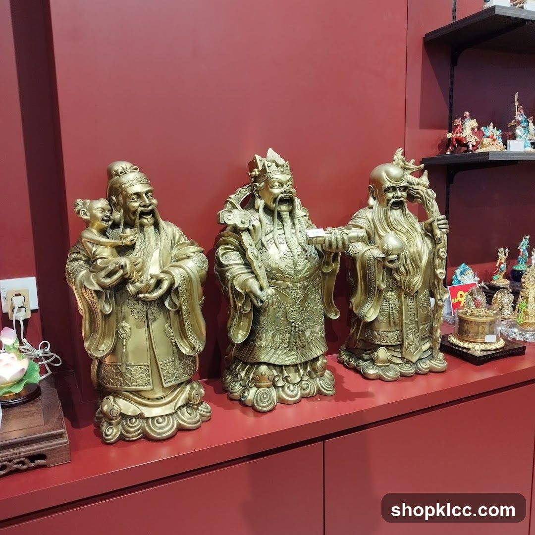 Statues of Three Gods