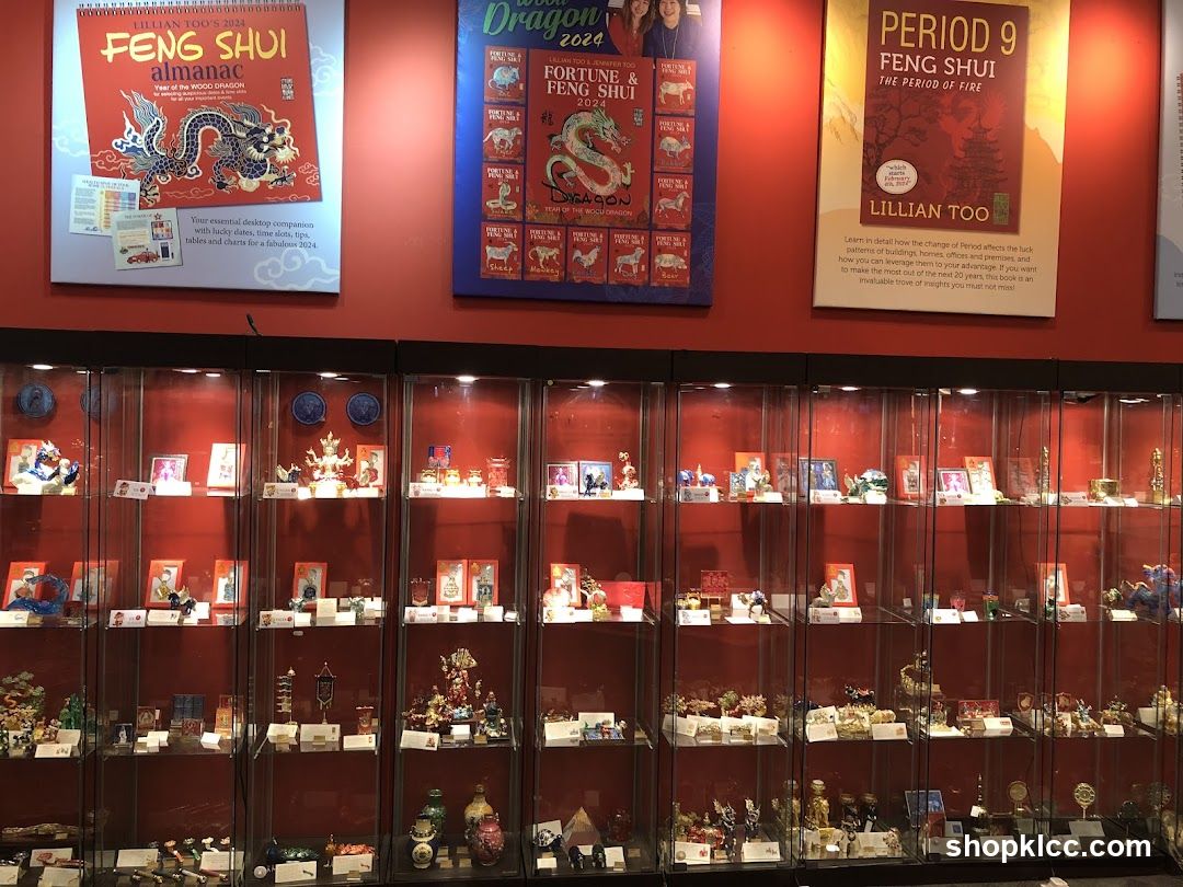 Feng Shui Books and Display Cases
