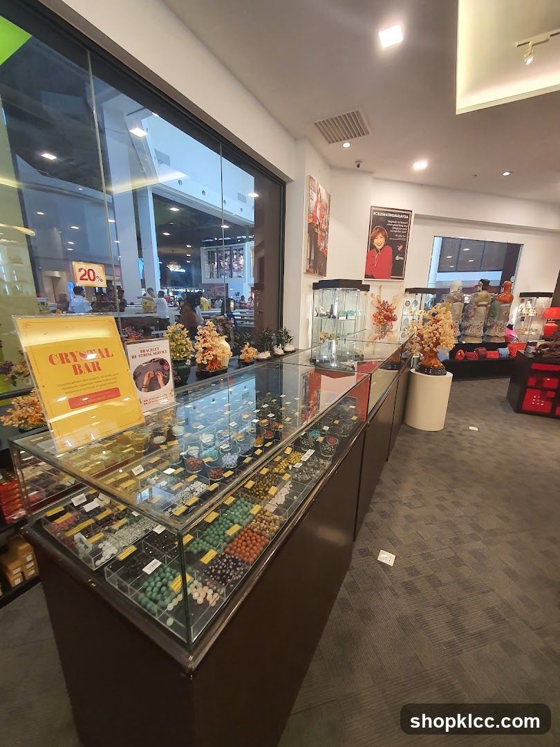 Jewelry and Crystal Display