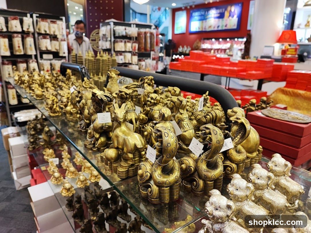 Store Interior with Figurines