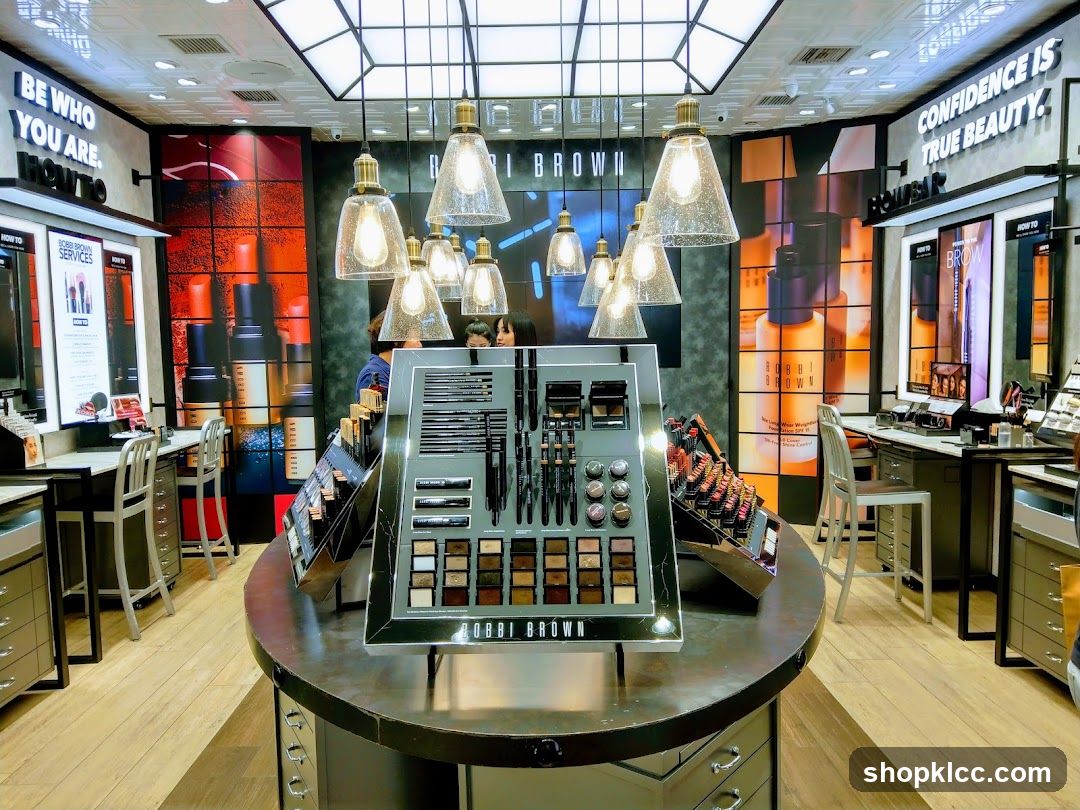 Bobbi Brown Cosmetics Display