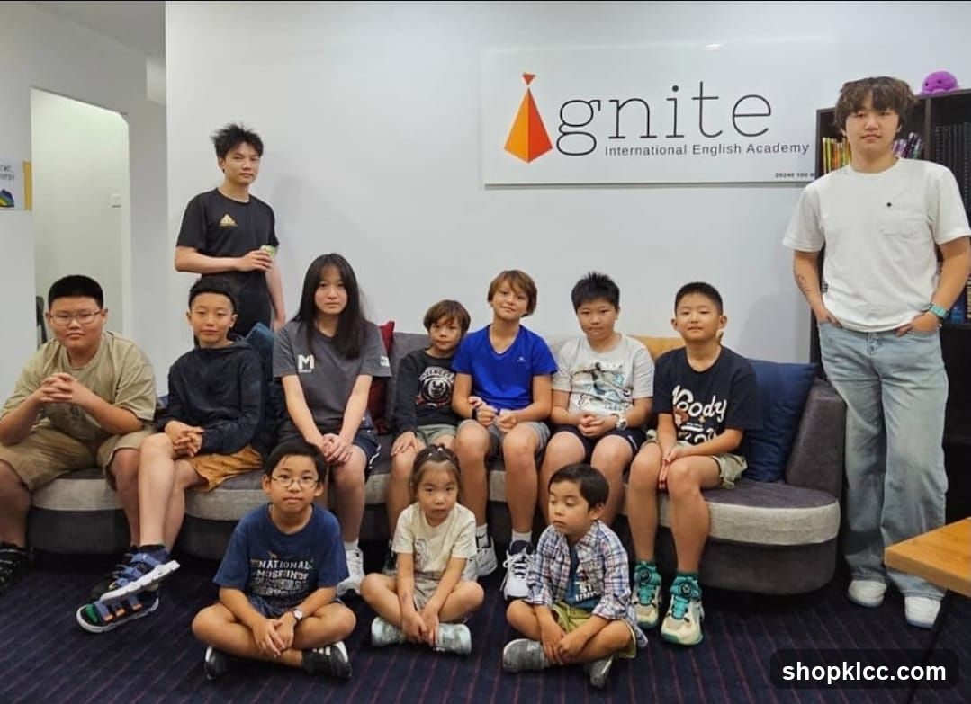 Students at Ignite International English Academy