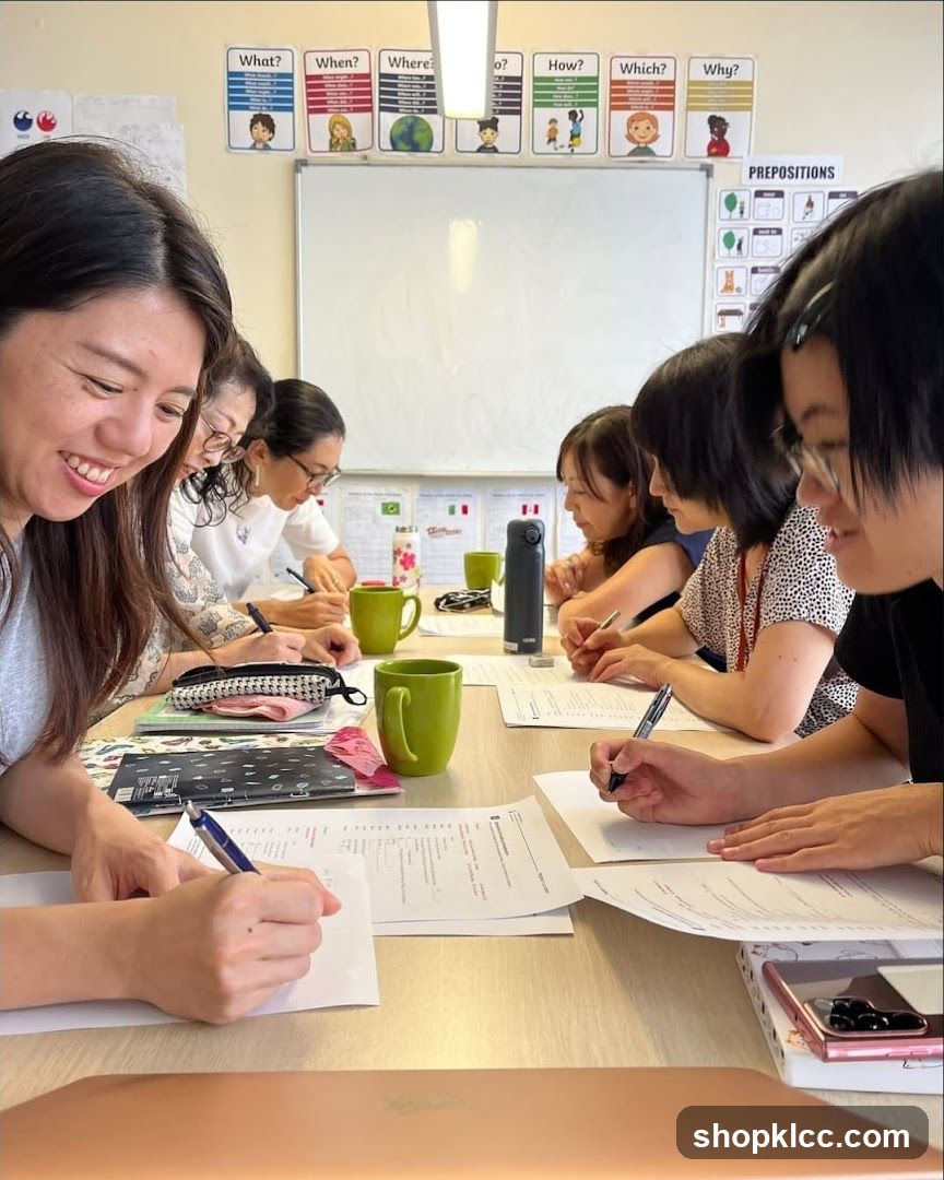 Students in a classroom