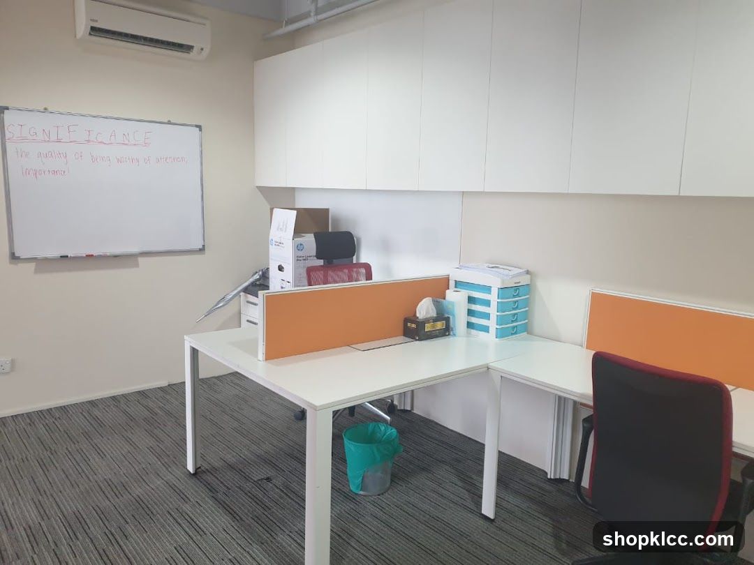 Office Cubicles with Whiteboard