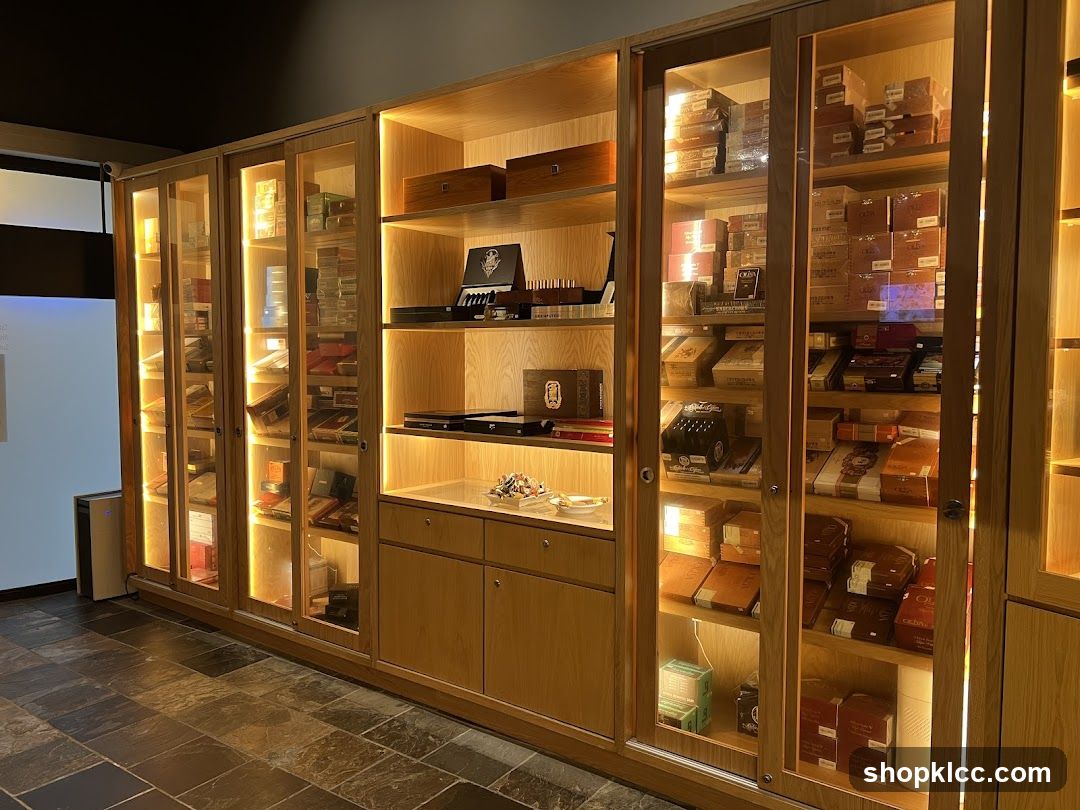 Cigar Display Cabinet