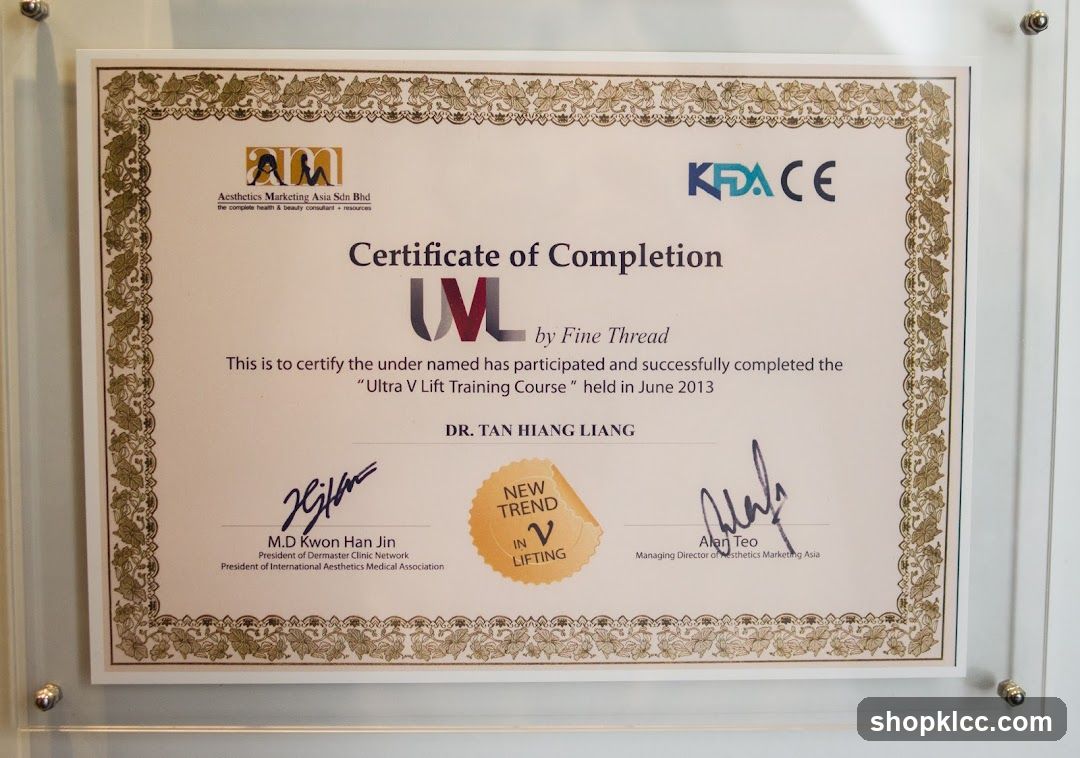 Certificate of Completion