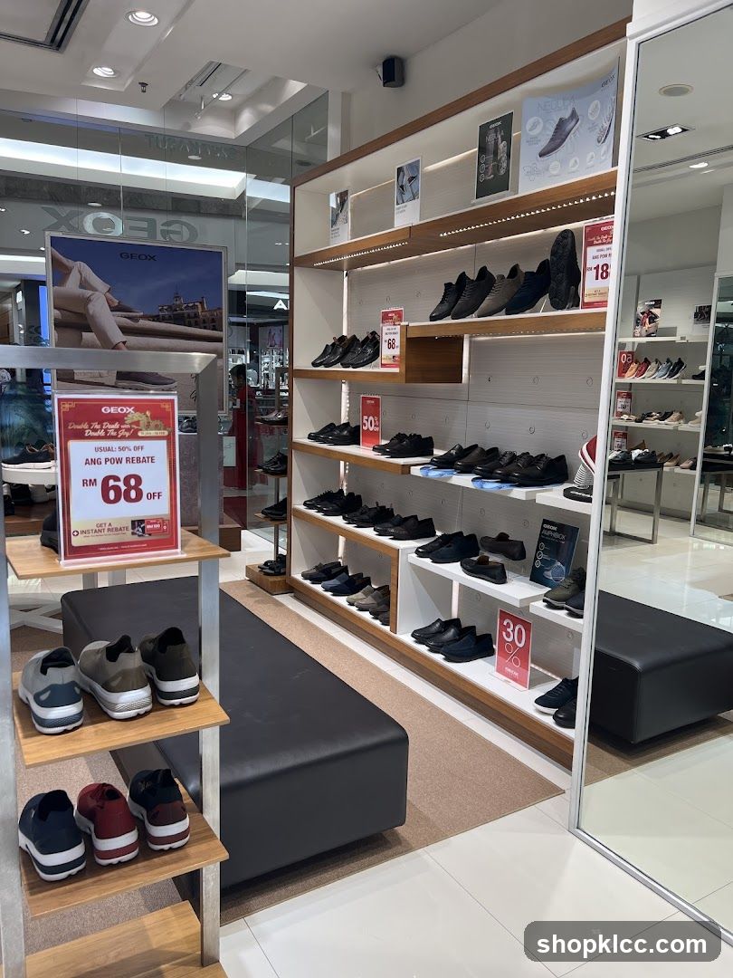 GEOX Shoe Store Display