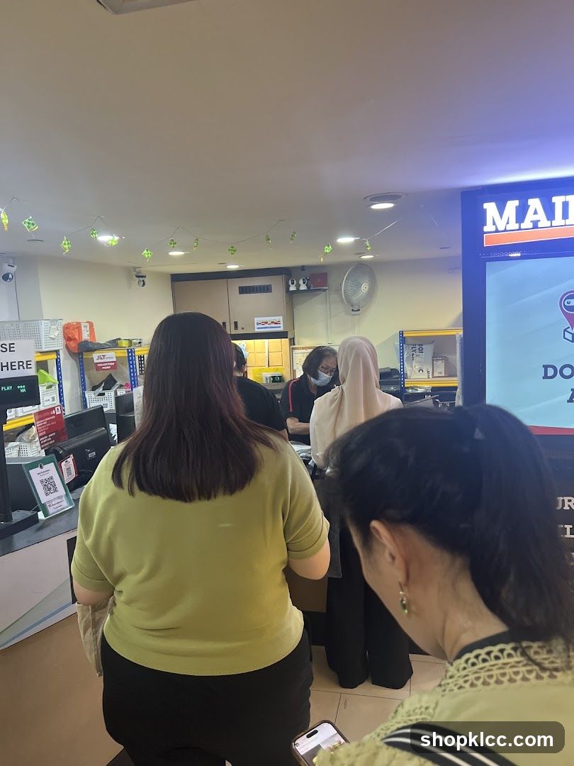 People in a store