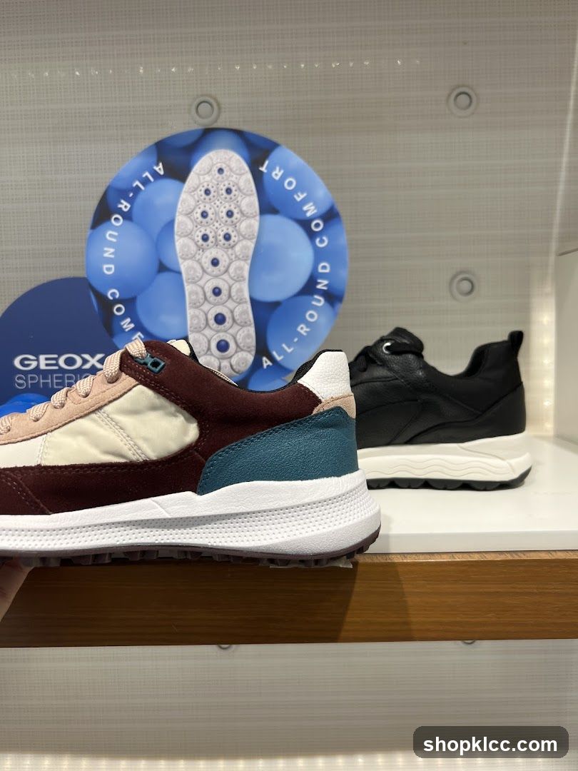 Geox Shoes Display