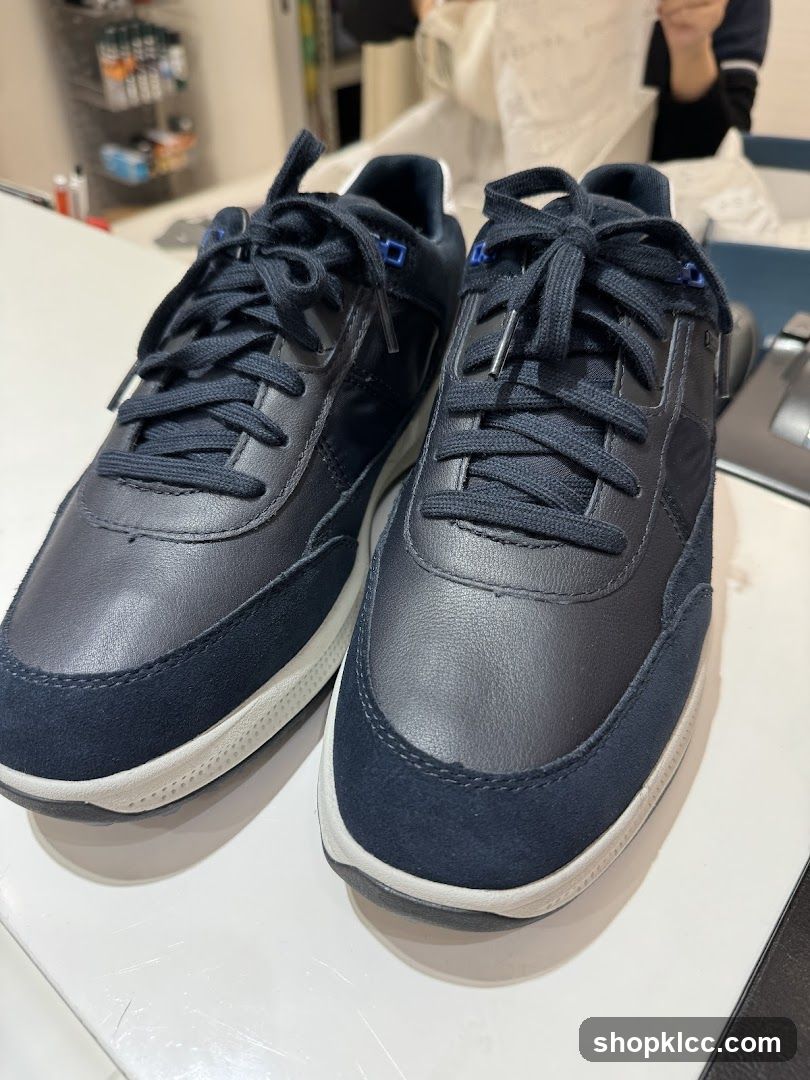 Navy Blue Sneakers