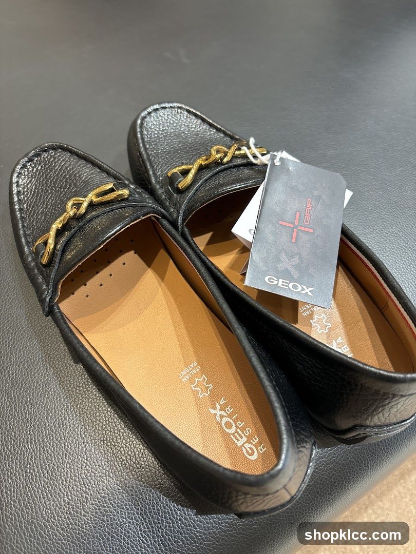 Black Geox Loafers