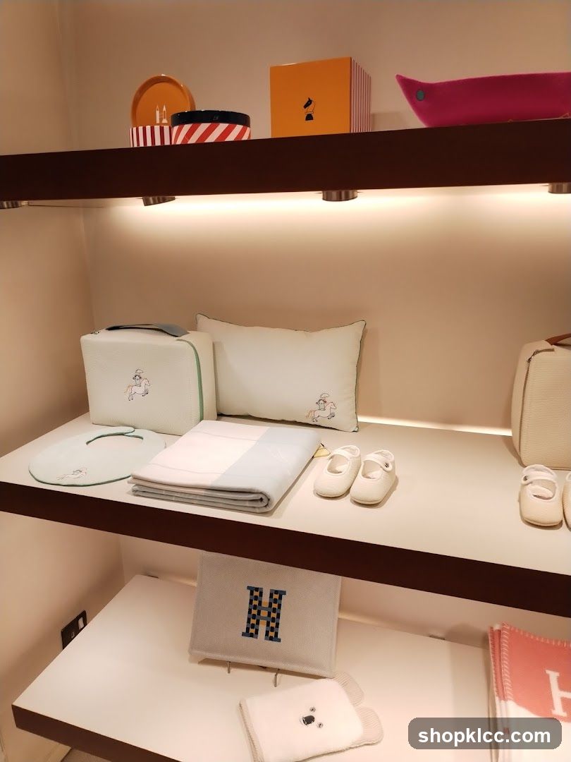 Baby Clothing and Accessories Display