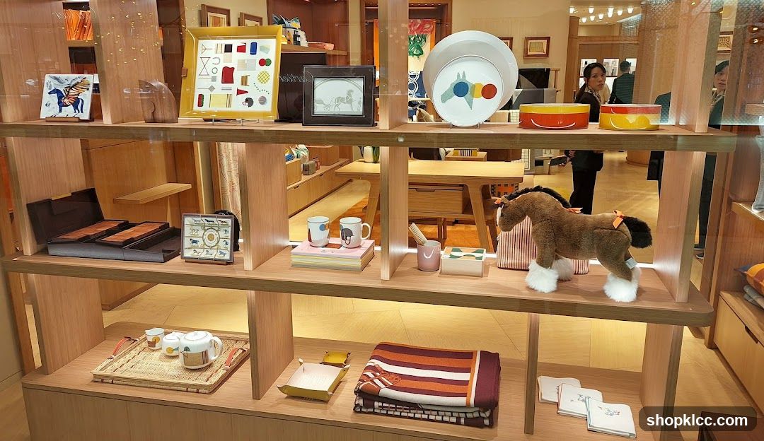 Store Display with Home Goods and Toys