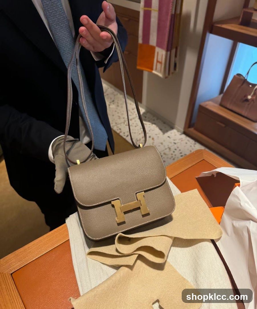 Hermes Handbag Display