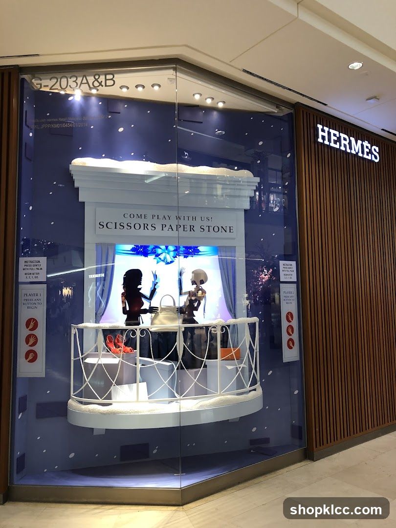 Hermes Storefront Display