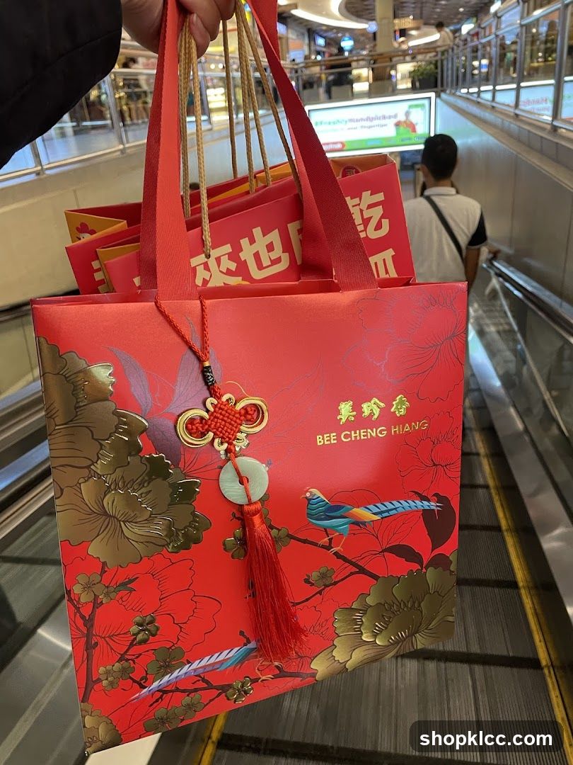 Gift Bags with Chinese Decorations