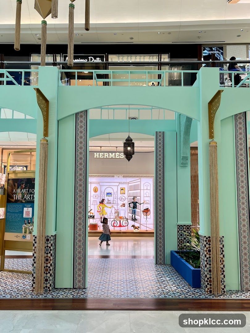 Mall Archway with Hermes Storefront