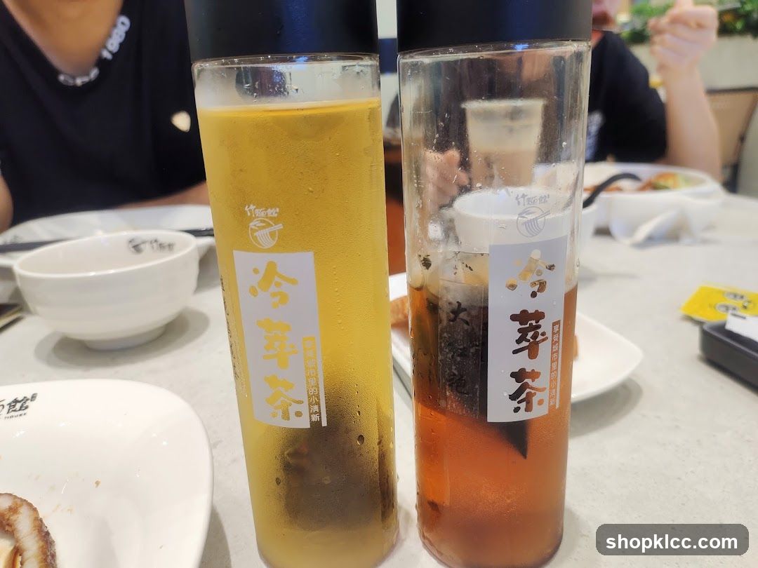 Two Bottles of Tea