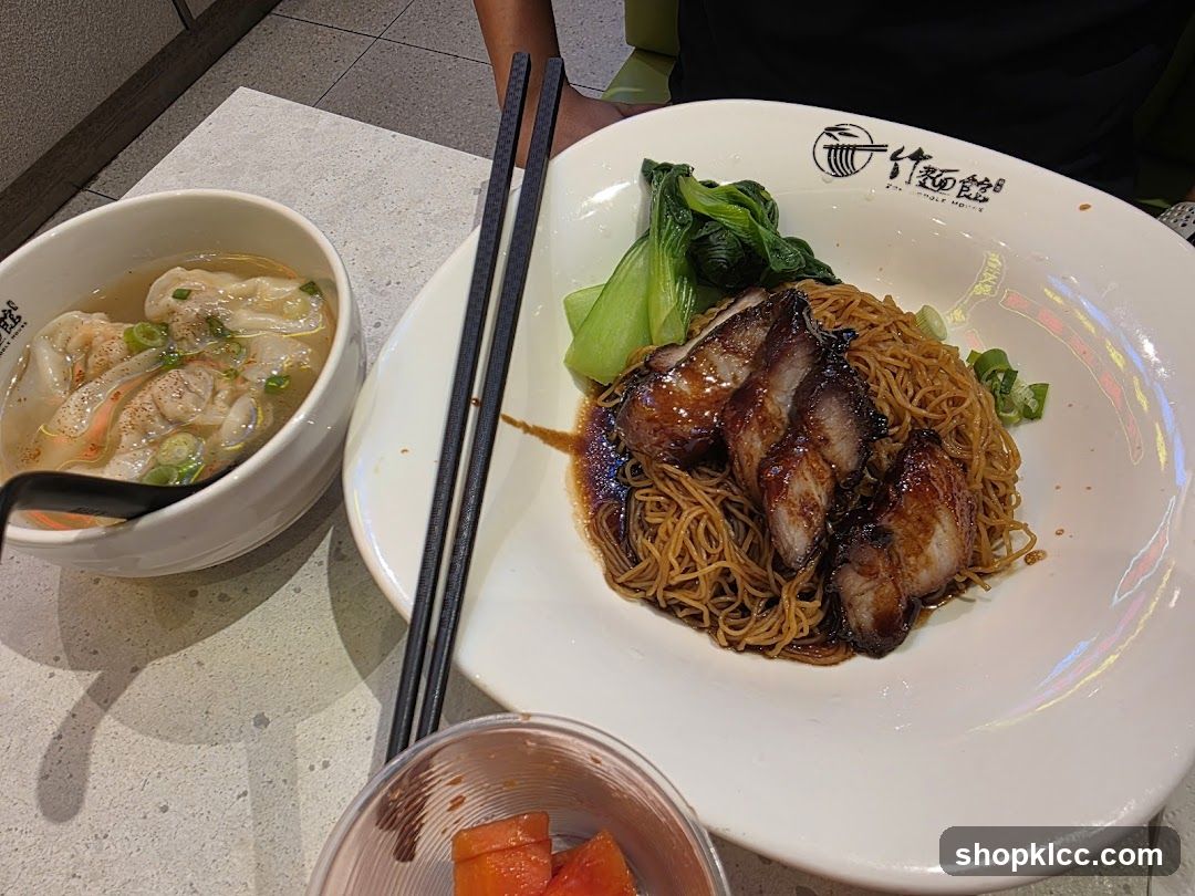 Wonton Noodles with Char Siu
