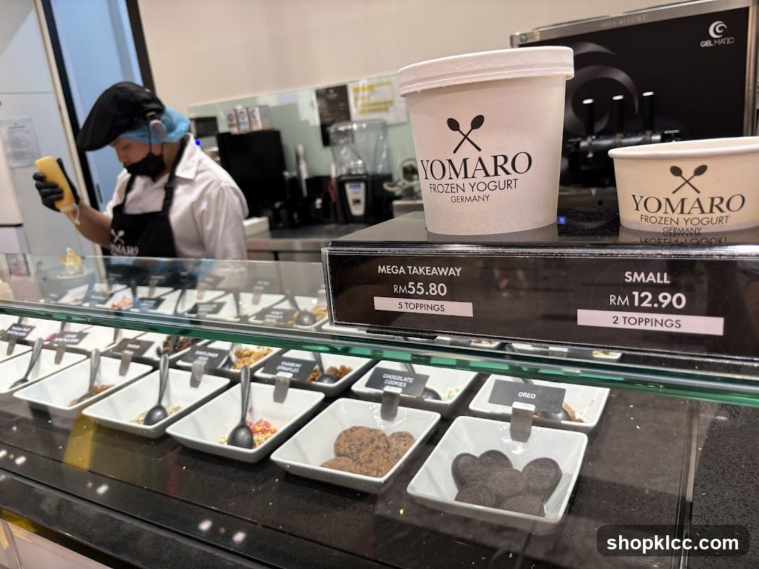 Yomaro Frozen Yogurt Toppings