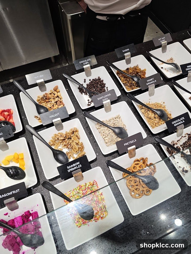 Toppings Bar