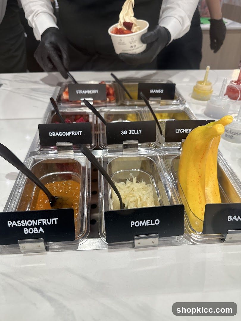 Frozen Yogurt Toppings