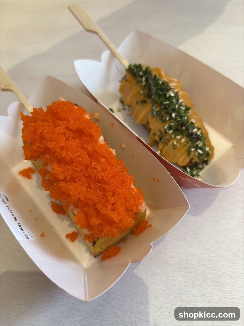 Two Skewered Snacks