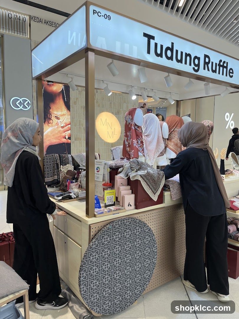 Tudung Ruffle Stall