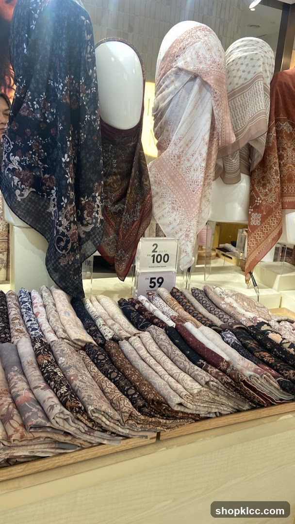 Scarves Display