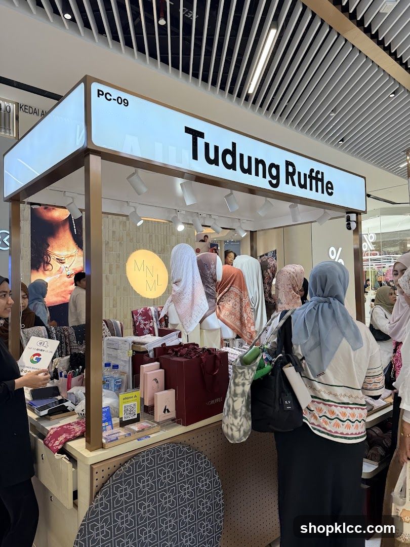 Tudung Ruffle Stall